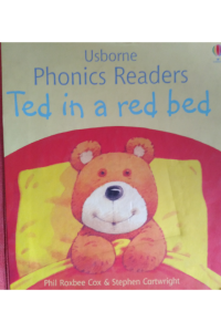 Usborne Phonics Readers – Ted in a red bed