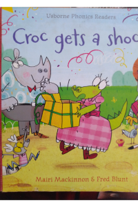 Usborne Phonics Readers – Croc gets a shock