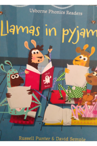 Usborne Phonics Readers – Llamas in pajamas