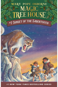 Magic Tree House- Sunset of the sabertooth