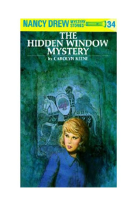 Nancy Drew – The hidden window mystery 34